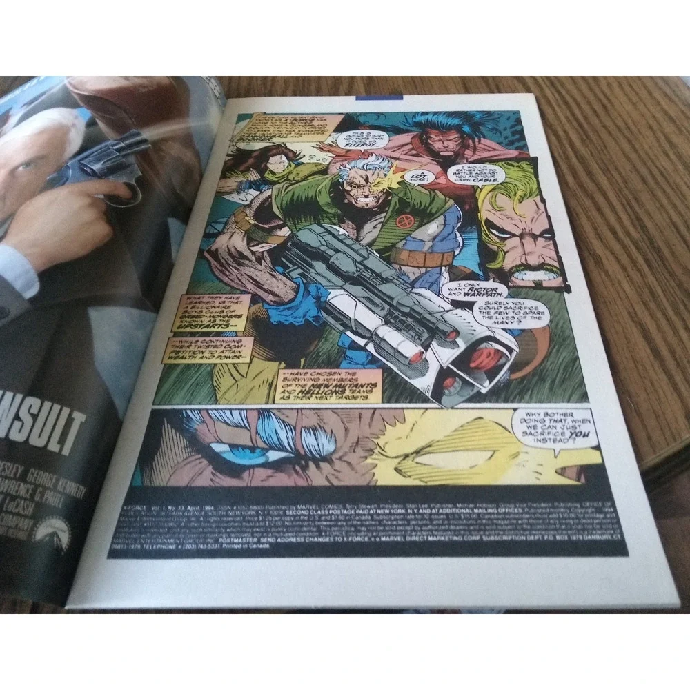 X-Force #33 (April 1994 Marvel Comics)